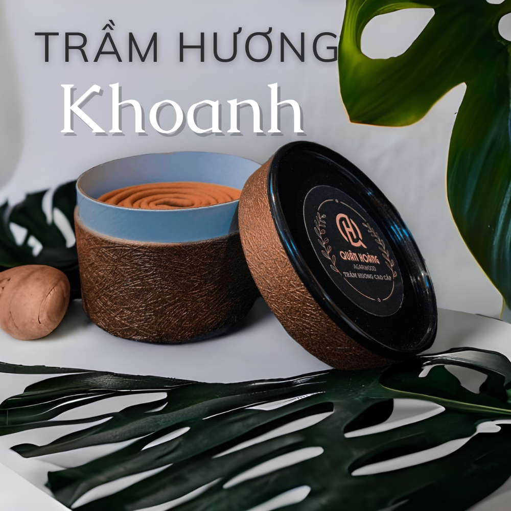 Trầm hương xông đốt